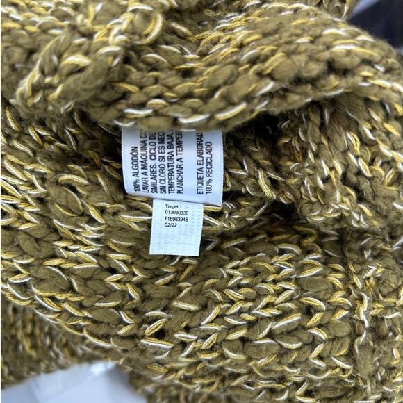 Universal Thread Women’s V Neck Pullover Sweater, Green Variegated, size XL - Picture 10 of 12